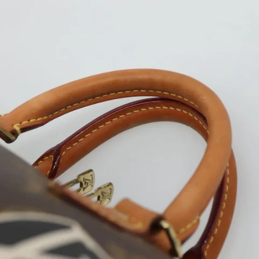 Louis Vuitton Vintage Pre-owned Canvas handbags Brown Dames