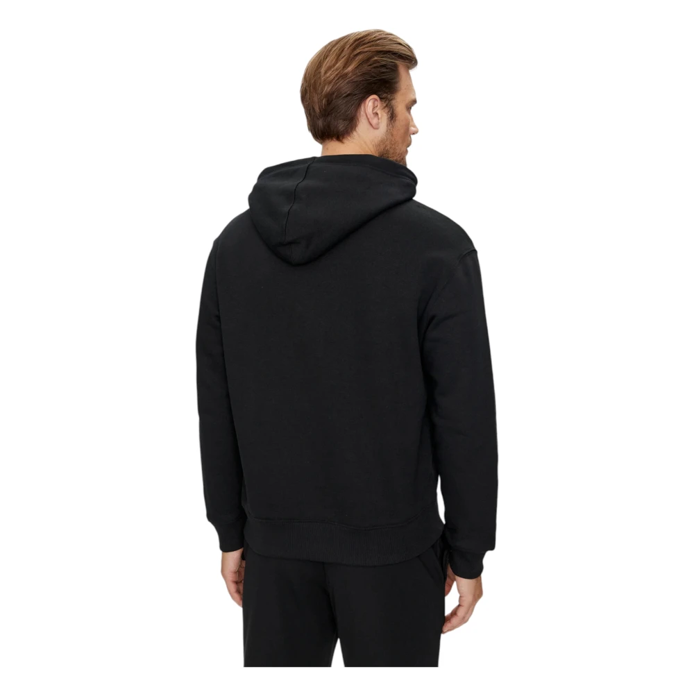 Guess Herenmode Hoodies Amerikaanse Traditie Black Heren