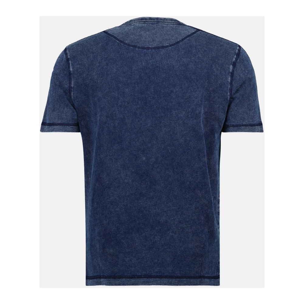 Diesel Blauw T-adjind T-shirt Lente-Zomer 2025 Blue Heren