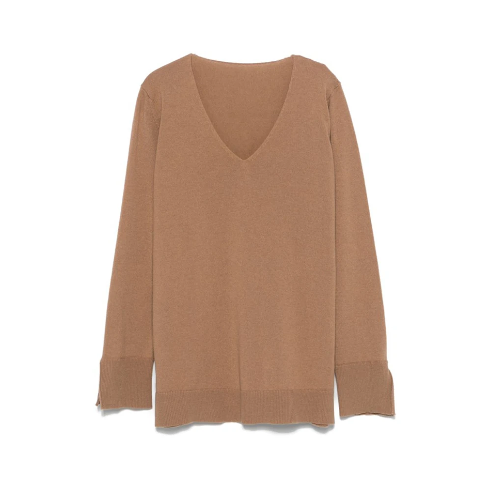 Knitwear > V-neck Knitwear - - Le Tricot Perugia - Modalova