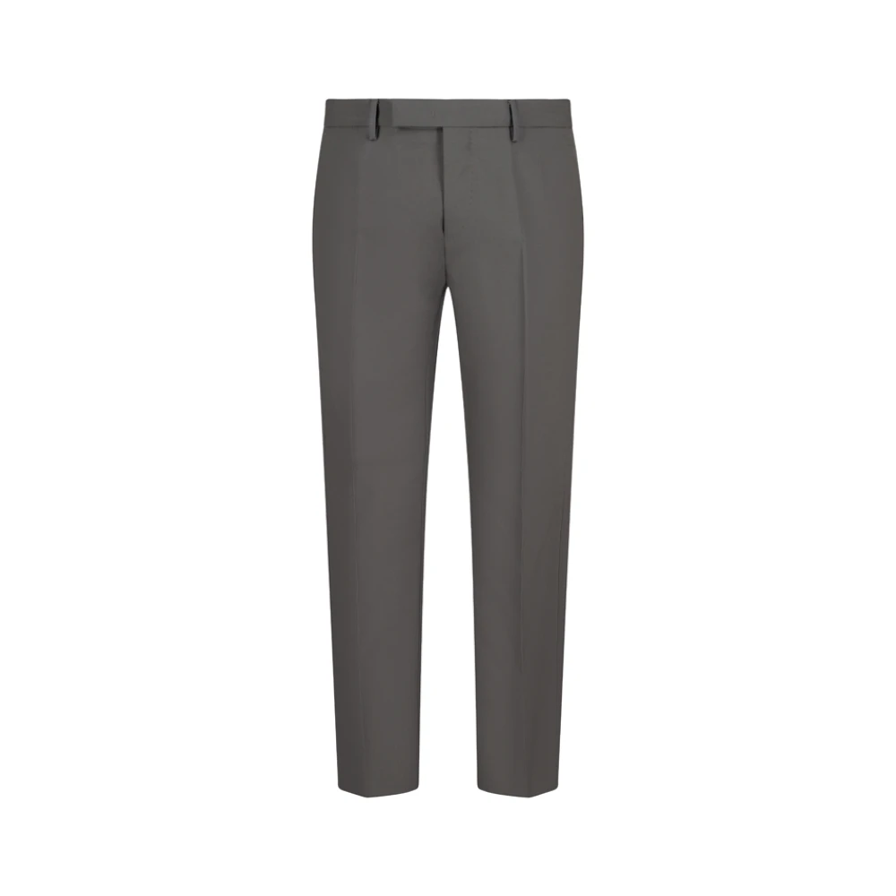 Pt Torino Men's Gray Suit Trousers, 3XL, Stylish Trousers For