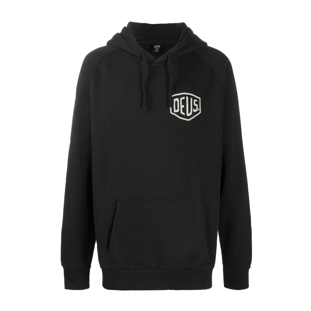 Deus Ex Machina Zwart Logo Sweatshirt Black Heren
