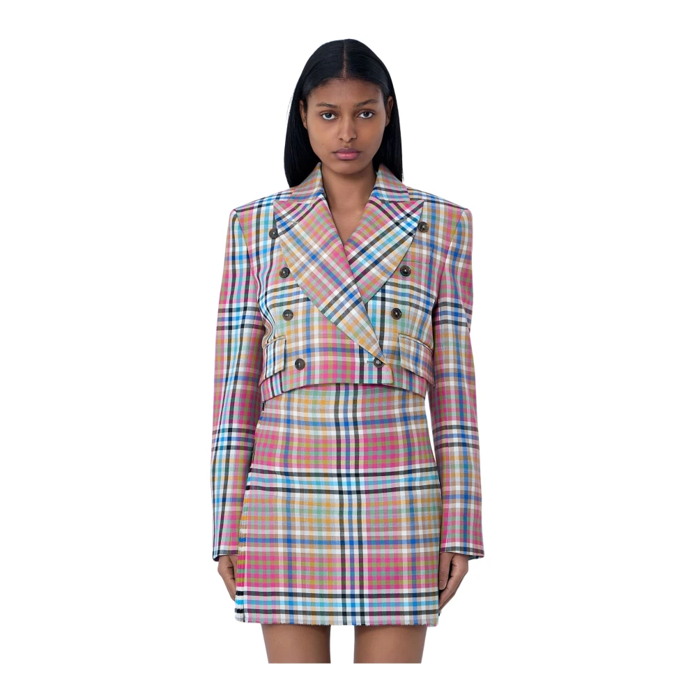 Vivienne Westwood Women's Multicolor Cut-Off Blazer - Blazers - S - Jackets