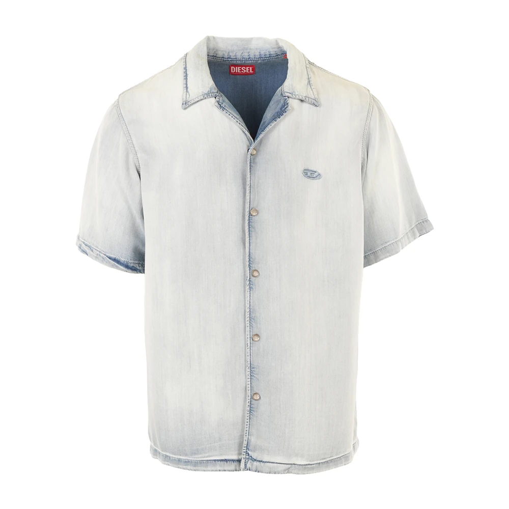 Diesel Men's Blue D-Nabil Fsi Shirt