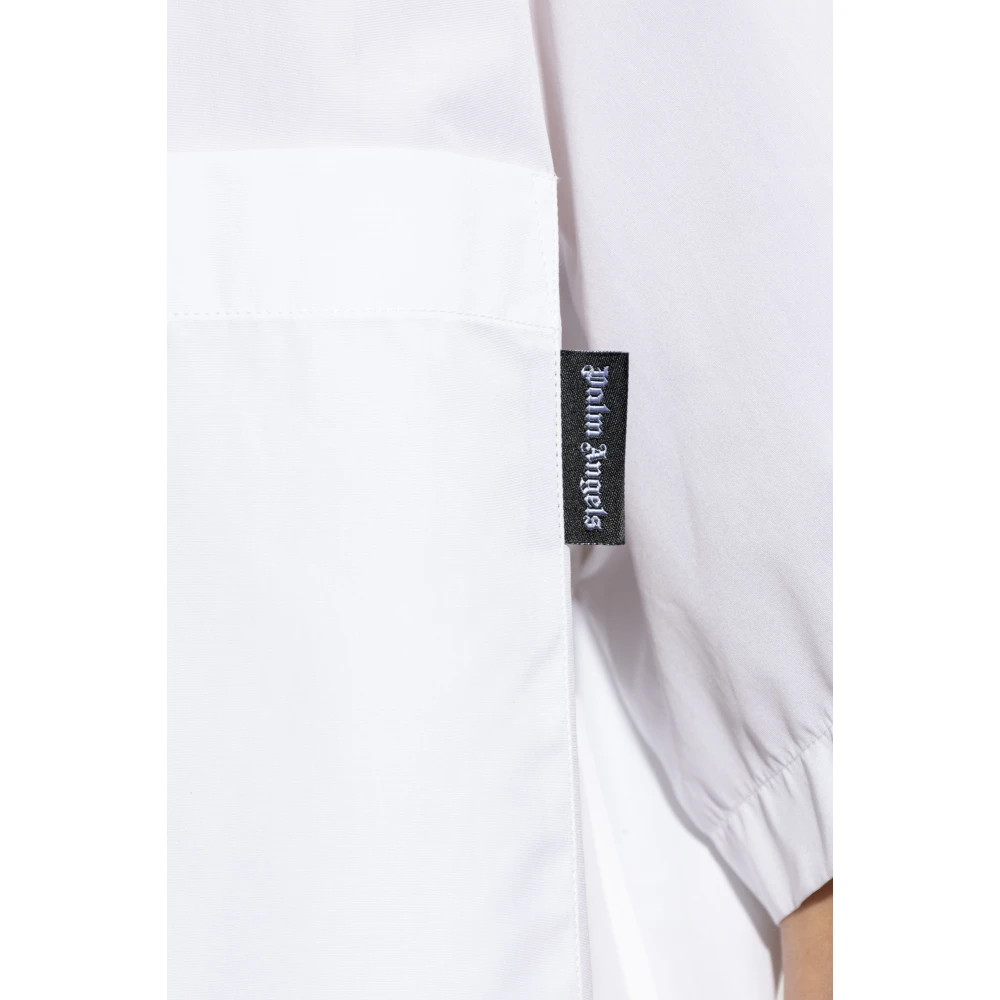 Palm Angels Overhemd met zak White Heren