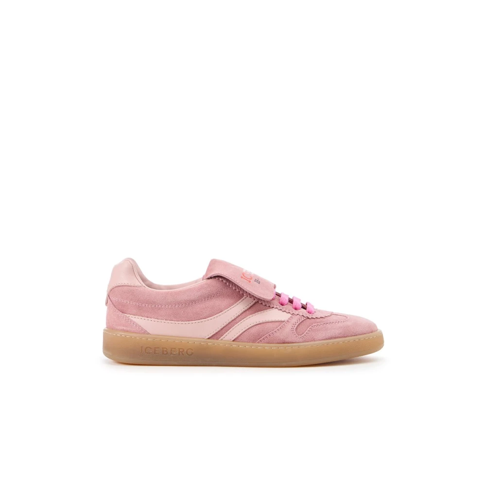 Iceberg Patterned Sneakers Dames Schoenen Roze