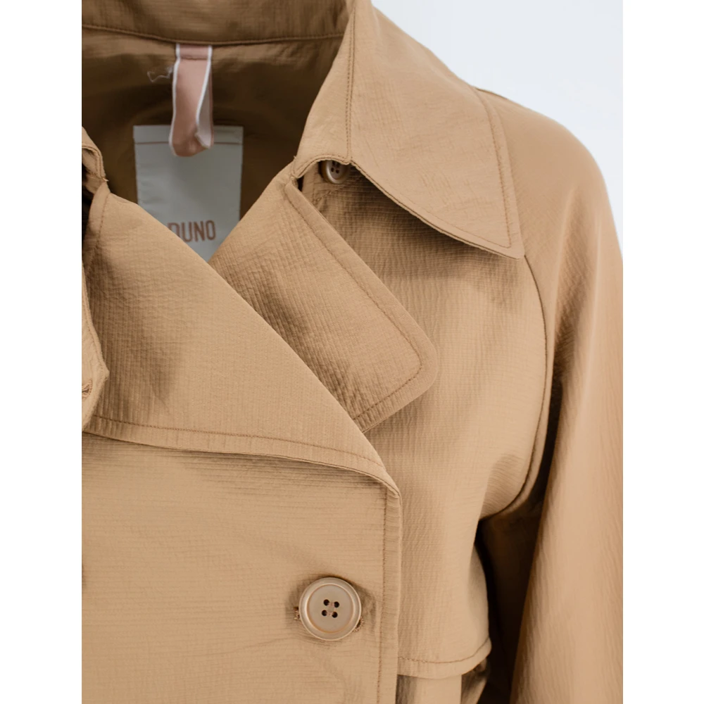 Duno Veelzijdige 3-in-1 Trenchcoat voor Dames Brown Dames