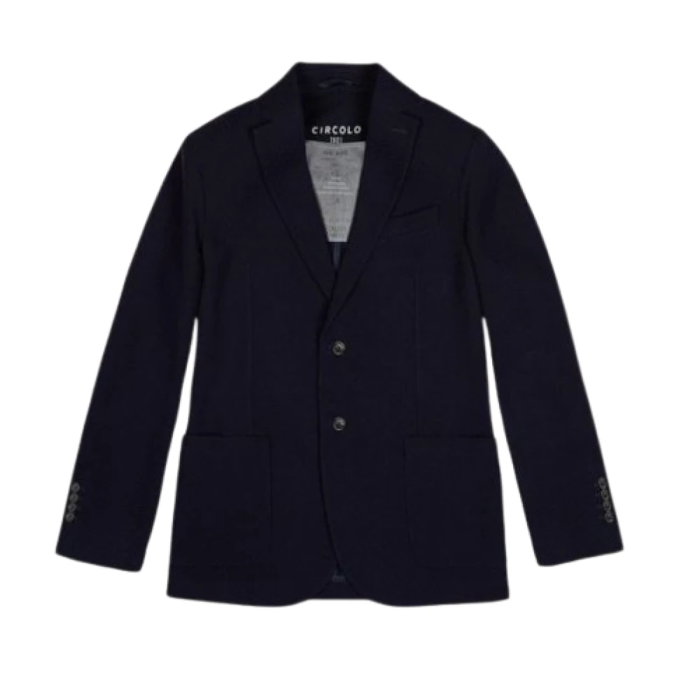 Circolo 1901 Blauwe Jassen voor Mannen Blue Heren