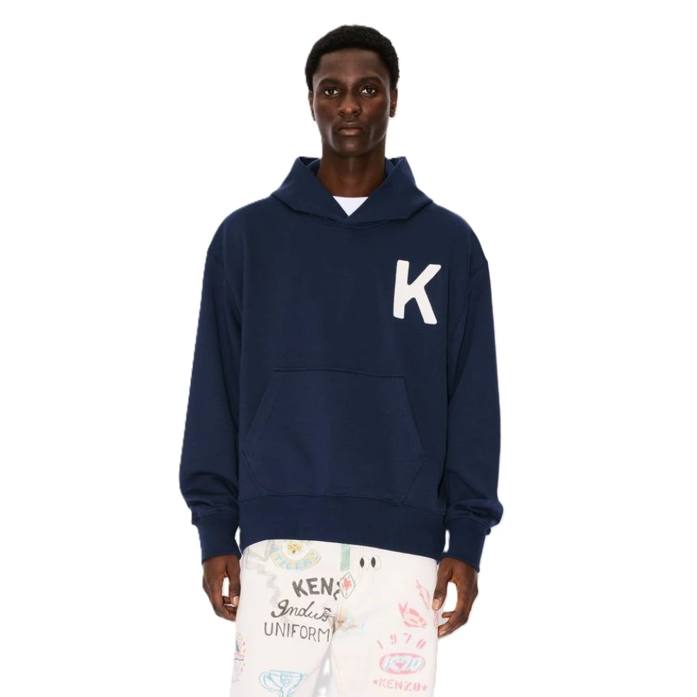 Kenzo Stijlvolle Sweatshirts en Hoodies Blue Heren