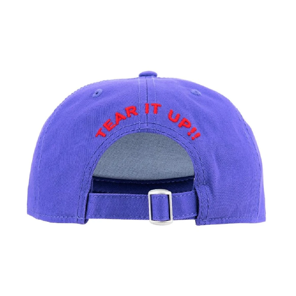 Dsquared2 Baseballpet met bedrukt logo en gesp Purple Unisex