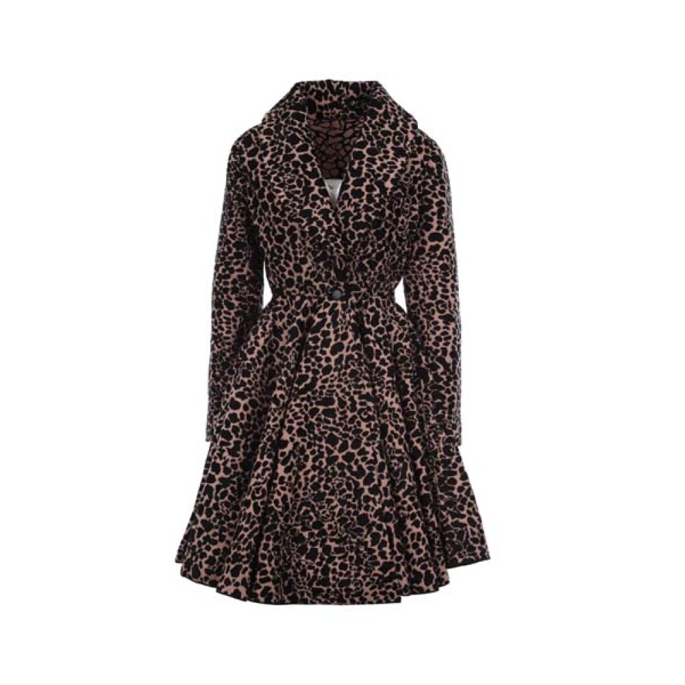 Alaia hotsell leopard coat