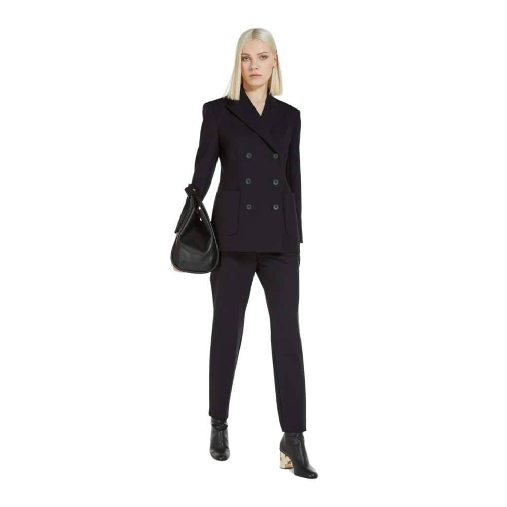 Max Mara Studio Sonni Broek Black Dames