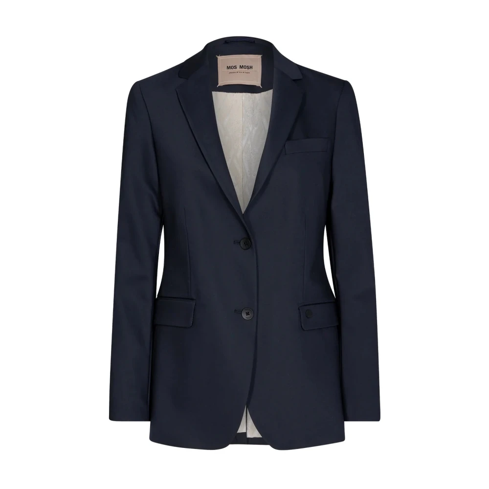 Mos Mosh Blue Clic Marine Ight Blazer - Female - Blazers - 2XL - Jackets