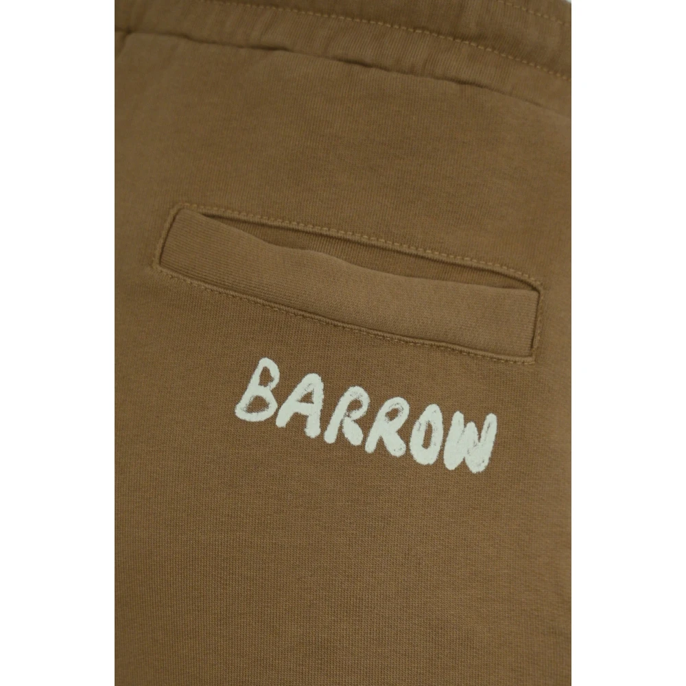 Barrow Cargo Katoenen Broek Bruin Rechte Pasvorm Brown Heren