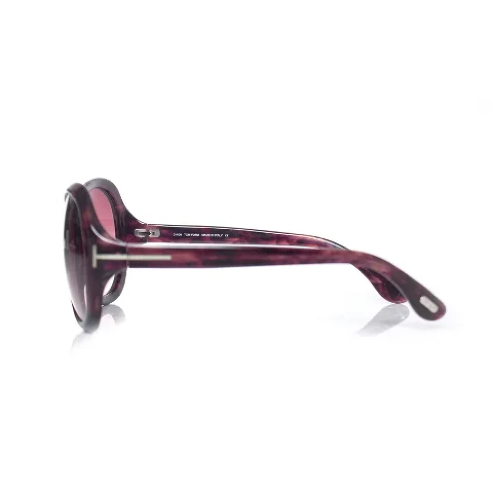 Tom Ford Pre-owned Plastic sunglasses Purple Dames
