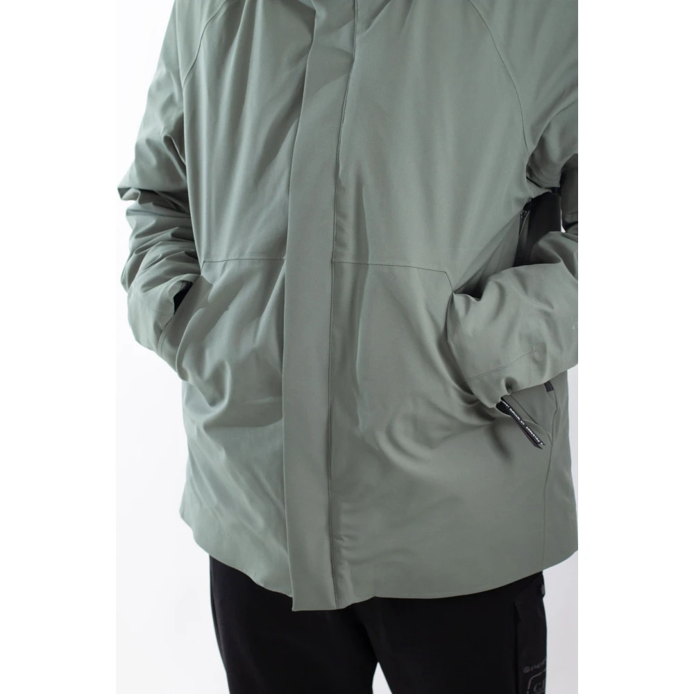 Krakatau Waterdichte korte jas in Jade Green Heren