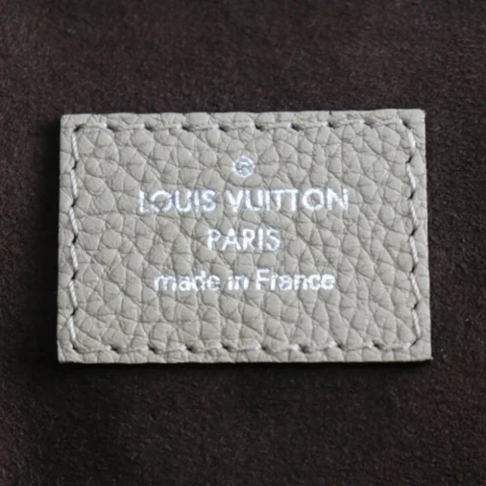 Louis Vuitton Vintage Pre-owned Leather louis-vuitton-bags Gray Dames