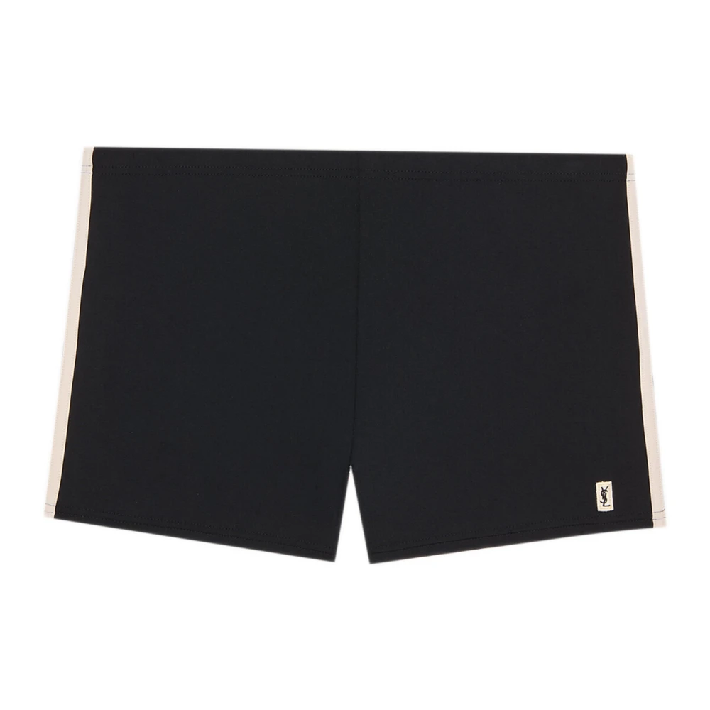 Saint Laurent Black Swim Shorts - Male - Beachwear - Xl - Swimwear