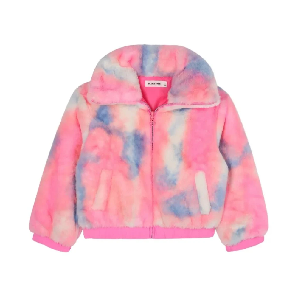 Billieblush Girls Multicolor Fleece Jackets, 12 Y, Coat
