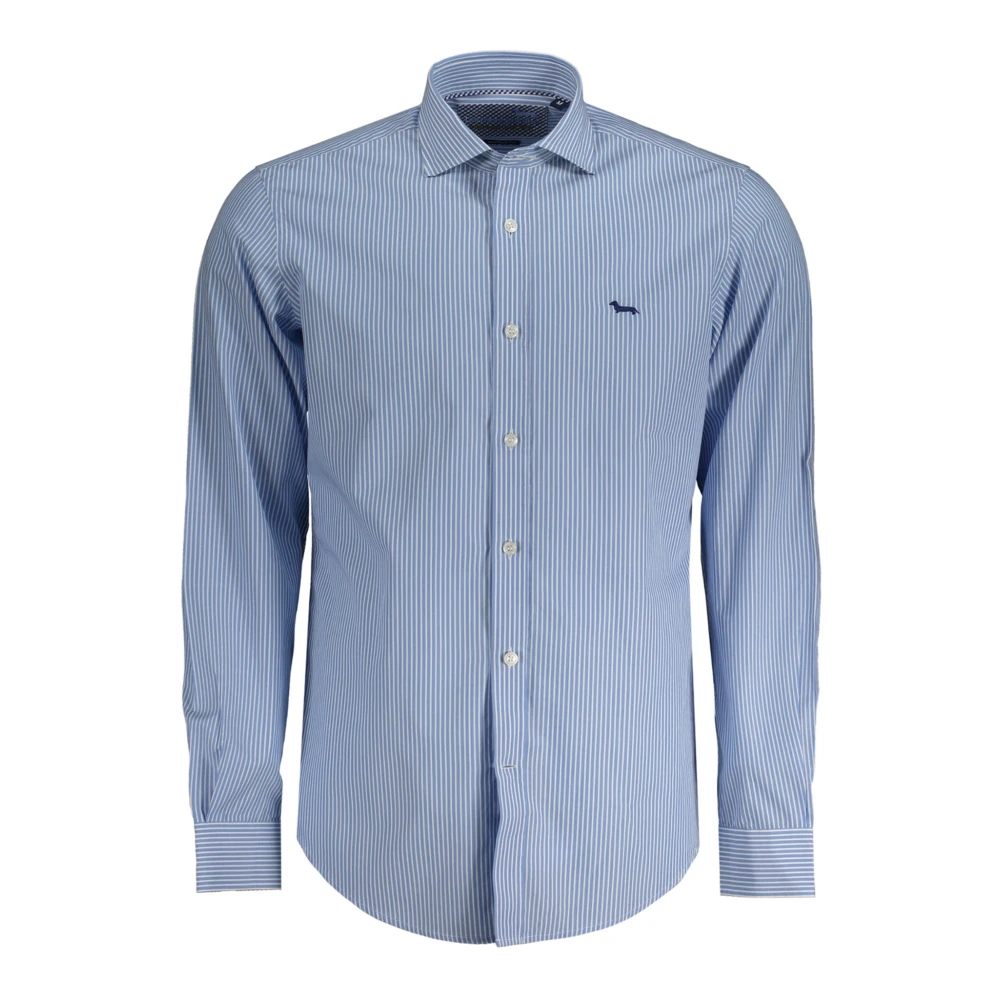Harmont & Blaine Blauw Heren Overhemd MET Lange Mouwen Blue Heren