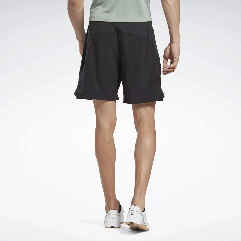 Reebok Krachttraining Shorts Black Heren