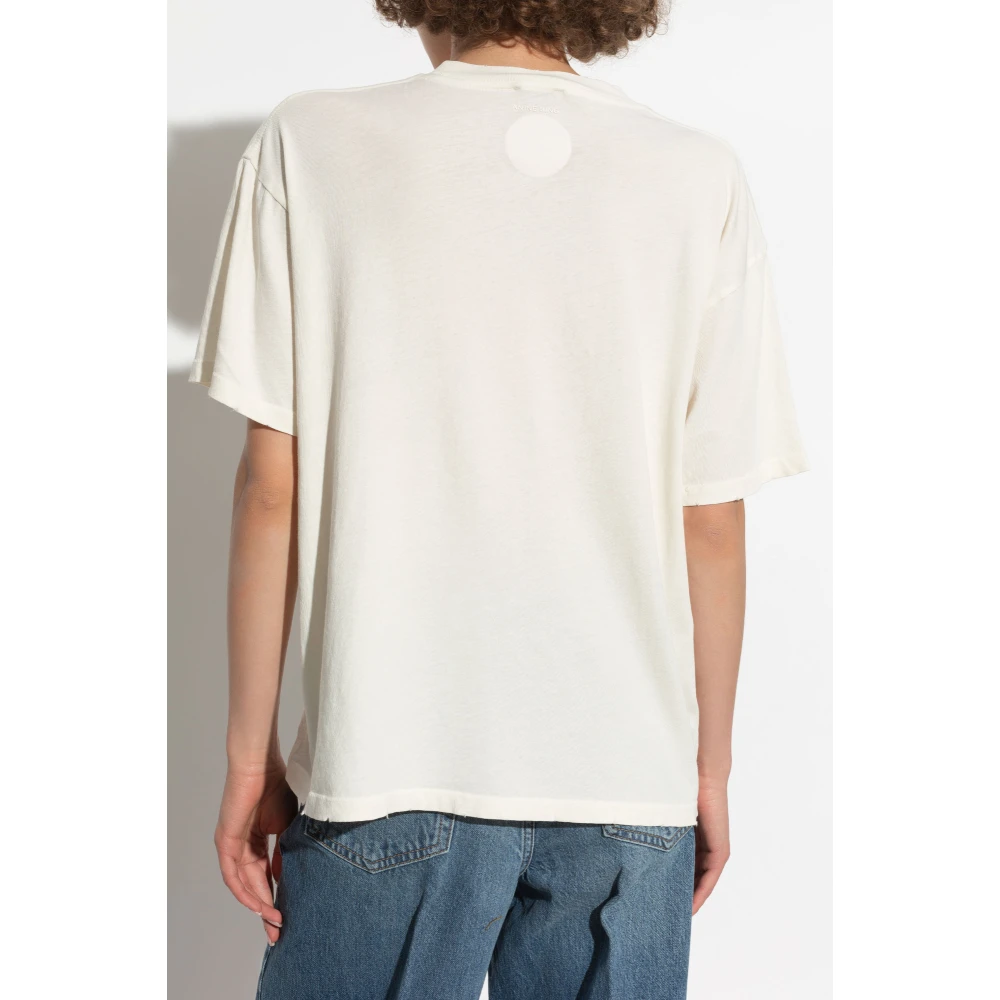 Anine Bing T-shirt met kleurrijke print White Dames