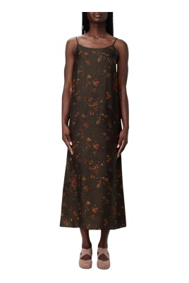brown-floral-slip-dress