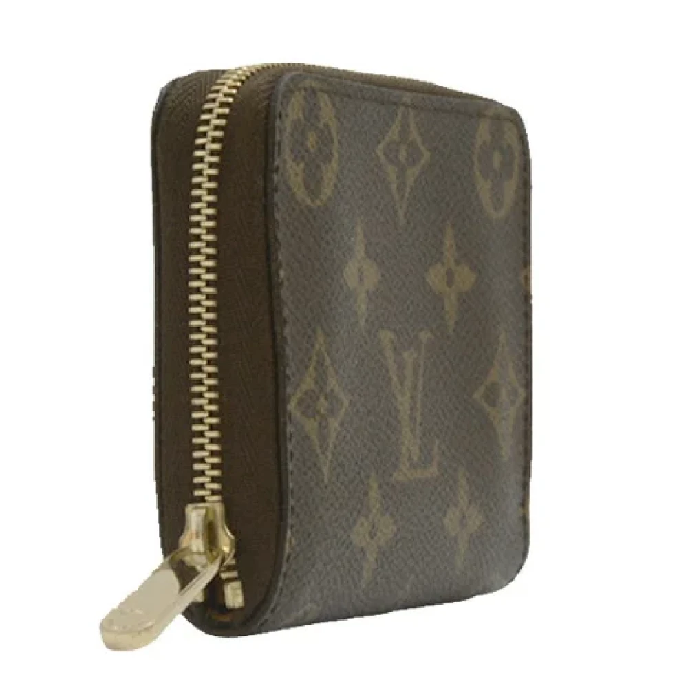 Louis Vuitton Vintage Pre-owned Canvas wallets Brown Heren