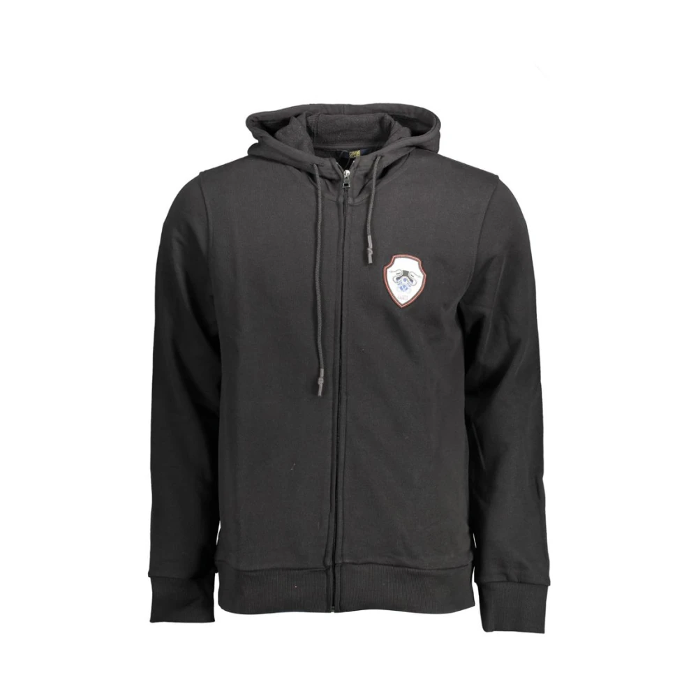 Cavalli Class Black Zip-Through Hoodie - Male - Zip-Throughs - Xl - Sweatshirts & Hoodies