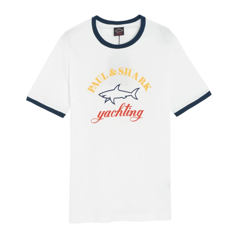 Paul & Shark T-Shirts White, Herr