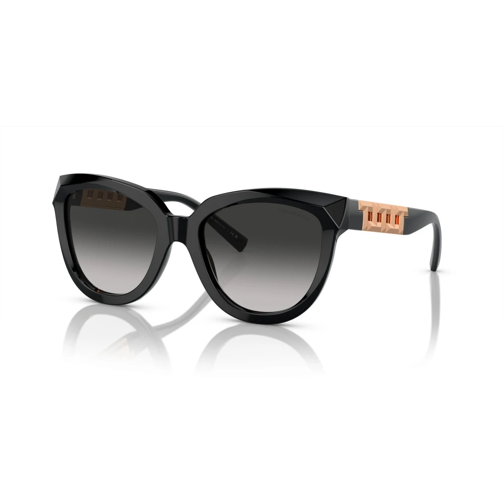 Tiffany Women's Black /Grey Shaded Sunglasses - Sunglasses - 53 Mm - Accessories