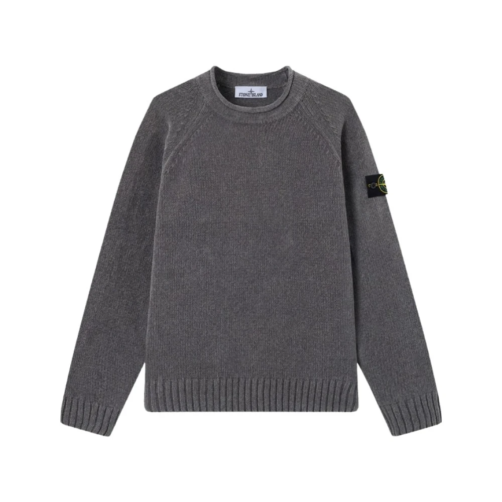 Stone Island , Herren, Strickwaren, Grau, M