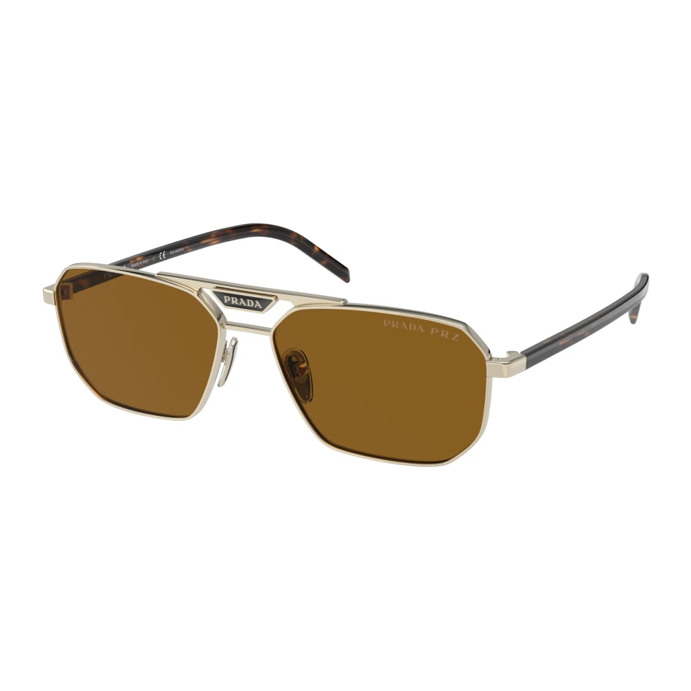 Prada Men's Yellow Sunglasses, 57 Mm, Stylish Sunglasses In Zvn5y1 Color