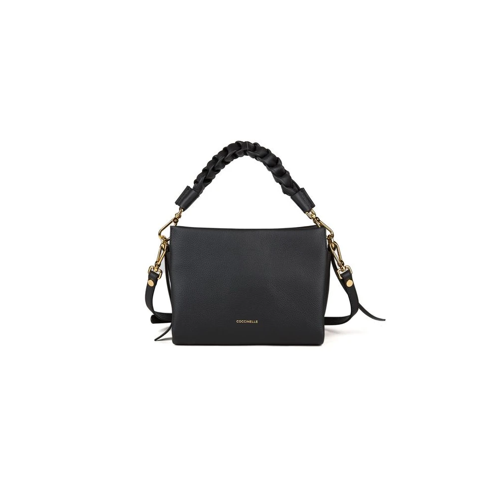 Coccinelle Women's Black Handbags, One Size, Boheme Grana Double Handbag