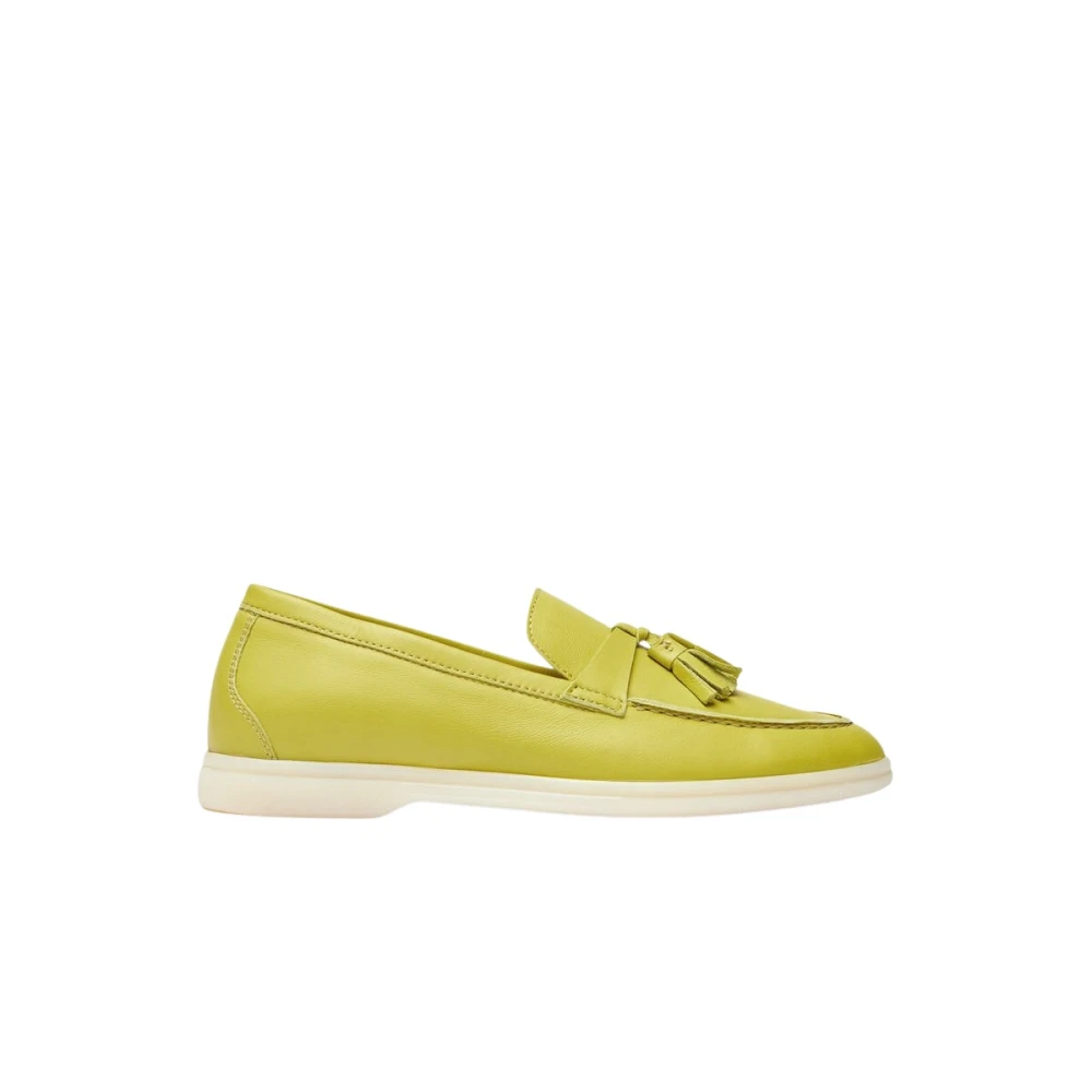 Scarosso Women's Green Loafers, 9 Uk, Leandra Loafers