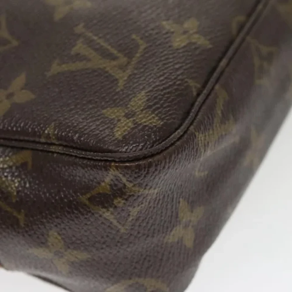 Louis Vuitton Vintage Pre-owned Canvas clutches Brown Dames