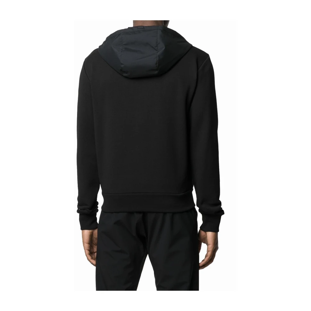 Herno Hoodie met capuchon Black Heren