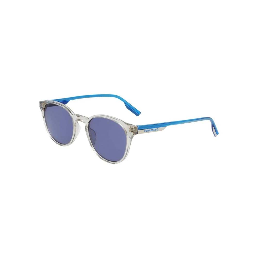 Converse Men's Blue Sunglasses, One Size, Transparent Acetate Sunglasses