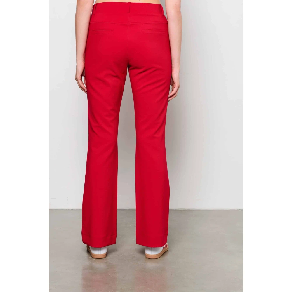 &Co Woman Charlie Comfort Twill L-Red Dames