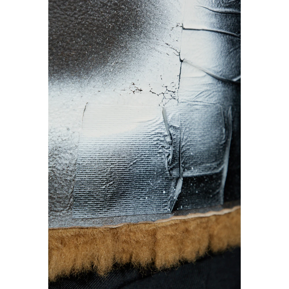 Balenciaga Shearling jas met vintage effect Brown Dames