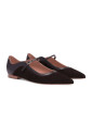 noir-boucle-sangle-bout-pointu-talon-bas