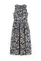 robe-en-coton-imprime-col-halterneck
