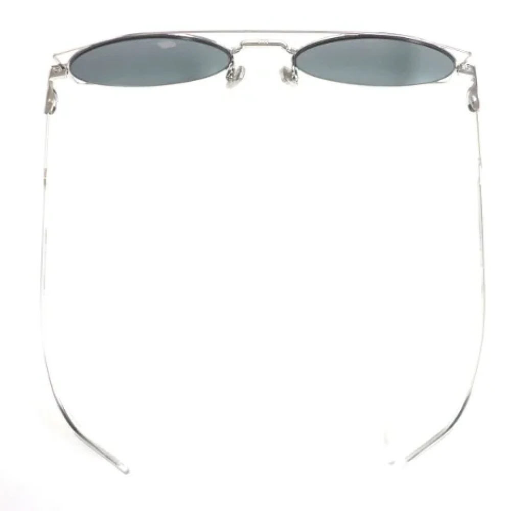 Dior Vintage Pre-owned Metal sunglasses Gray Dames