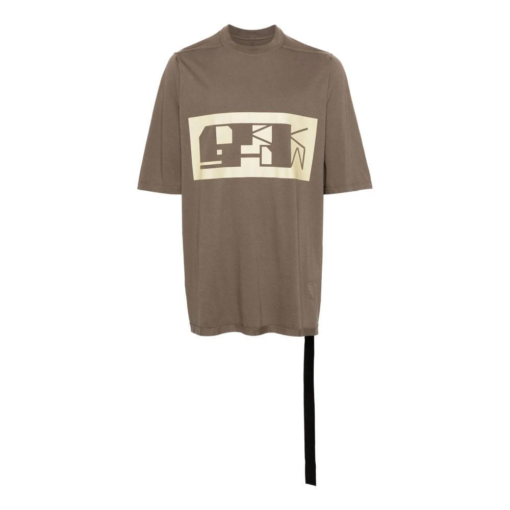 Rick Owens T-Shirts Brown Heren