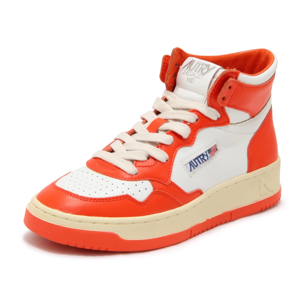 Autry Medalist Mid Schoenen Dames Schoenen Oranje