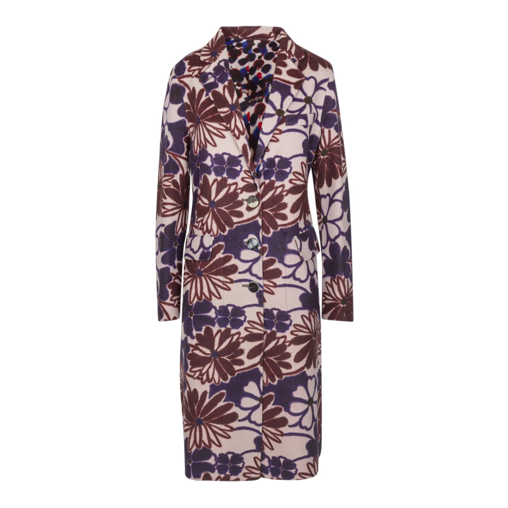 Maliparmi Stijlvolle Denim Jack Multicolor Dames