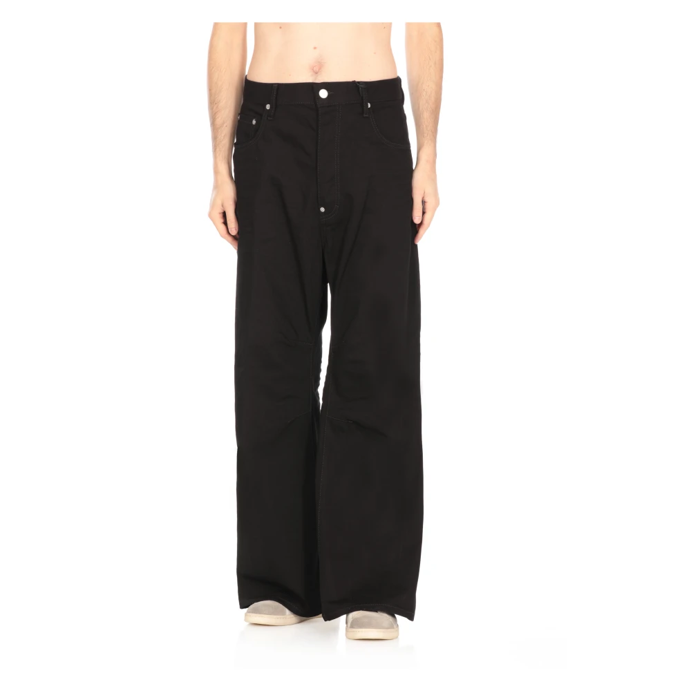 Dsquared2 Zwarte Katoenen Jeans met Vijf Zakken Black Heren