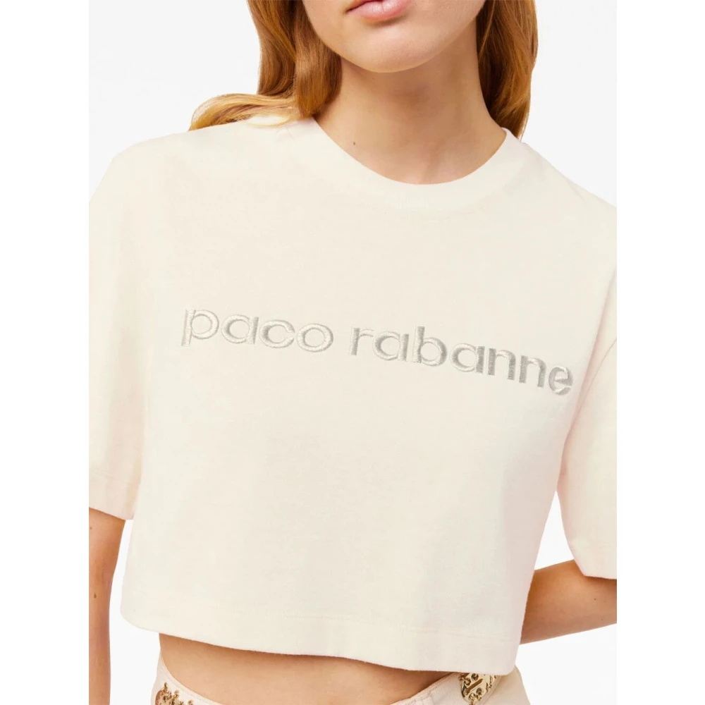 Paco Rabanne T-Shirts Beige Dames
