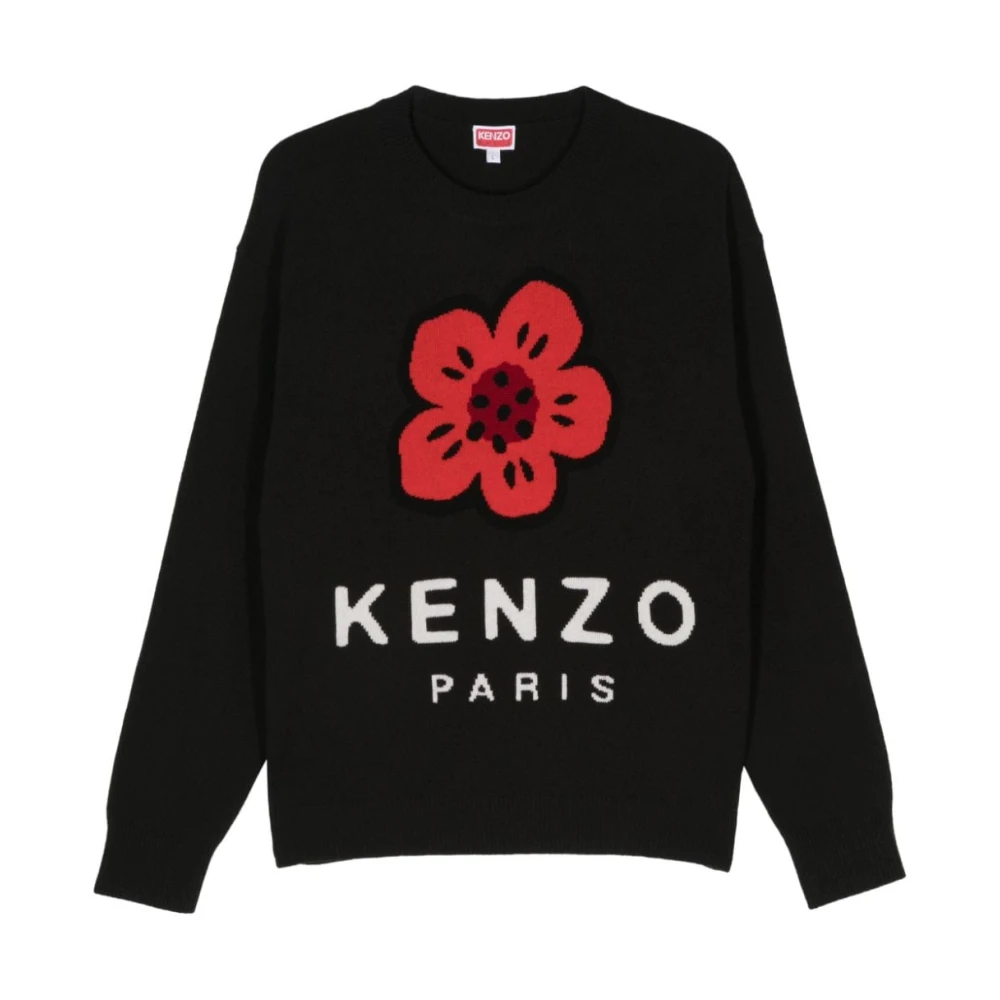 Kenzo Svart Tröja Kollektion Black, Herr