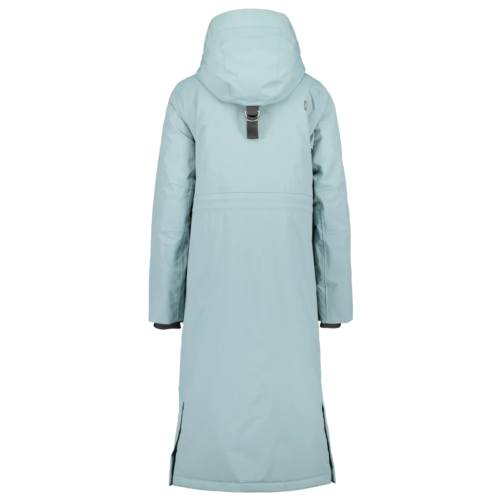 Didriksons Sportieve Parka met Functionele Details Blue Dames